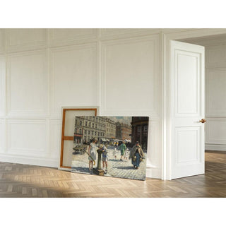 À Trianglen, Copenhague, par une chaude journée d’été - Paul Fischer | Reproduction Tableau Décoration murale affiche copie