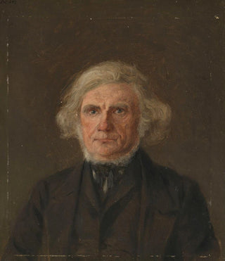 Adolph Tidemand - Old Man Portrait Study.webp