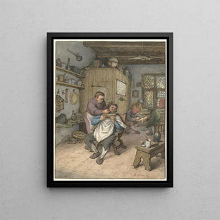 Adriaen van Ostade - A Barbershop.webp