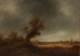 Adriaen van Ostade - Landscape with an old oak.webp