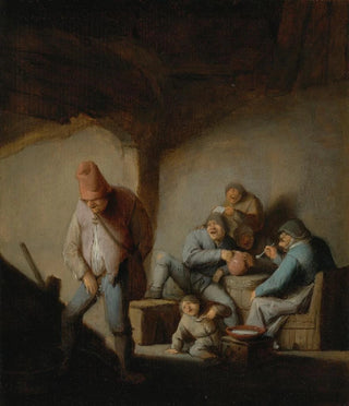 Adriaen van Ostade - Peasants In The Interior Of An Inn.webp