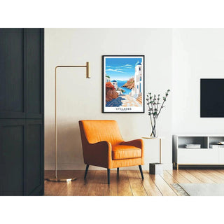 Affiche Cyclades Grèce Vintage