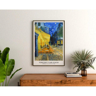 Affiche La terrasse du café le soir - Vincent van Gogh