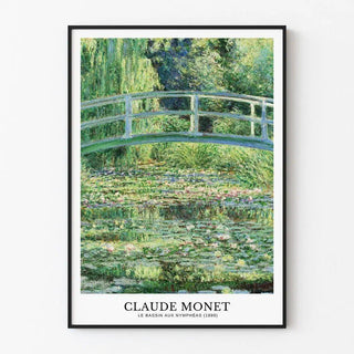 Affiche Le Bassin aux Nymphéas - Claude Monet