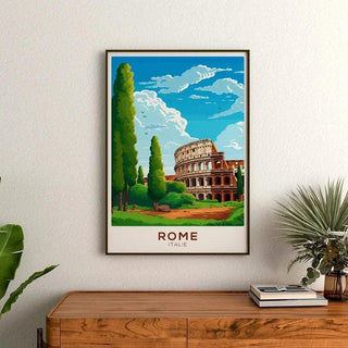 Affiche Rome Vintage