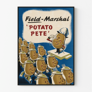Affiche Seconde Guerre Mondiale - Field-Marshal ‘Potato Pete’