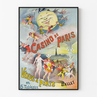 Affiche vintage - Casino de Paris, Vénus à Paris