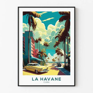 Affiche vintage - La Havane Cuba