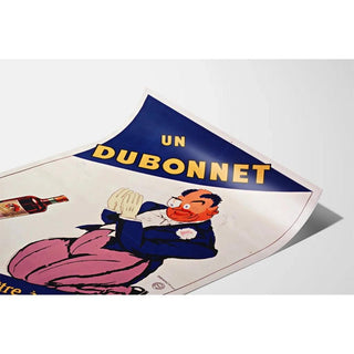Affiche vintage - Un Dubonnet, à se mettre à genoux par Dransy