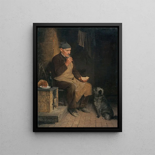 Albert Anker - Old Man Taking A Rest.webp