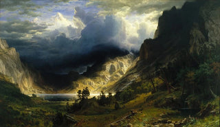 Albert Bierstadt - A Storm in the Rocky Mountains Mt Rosalie.webp