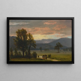 Albert Bierstadt - Landscape With Cattle.webp