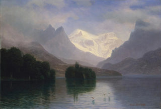Albert Bierstadt - Mountain Scene.webp