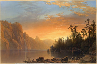 Albert Bierstadt - Sunset in California.webp