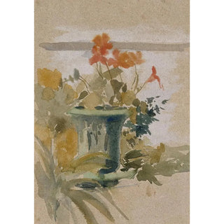 Albert Edelfelt - Pelargoniums on the Terrace.webp