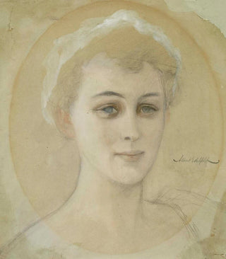 Albert Edelfelt - Portrait Study Of Baroness Naomi Emi De La Chapelle.webp