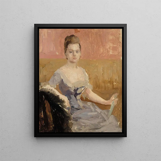 Albert Edelfelt - Portrait Study Of Countess Augusta Lewenhaupt.webp