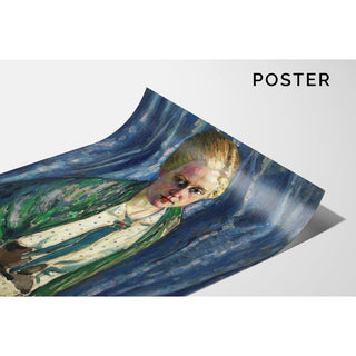 Alma Koskeli Portree - Konrad Mägi | Reproduction Tableau Décoration murale affiche copie