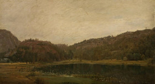 Amaldus Nielsen - Tjern ved Rlland Mandal.webp