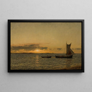 Amaldus Nielsen - Ved solnedgang.webp