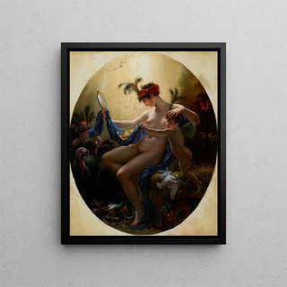 Anne Louis GirodetTrioson - Portrait of Mlle Lange As Danae.webp