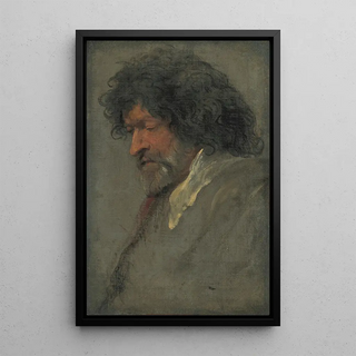 Anthony van Dyck - Head study of a man.webp