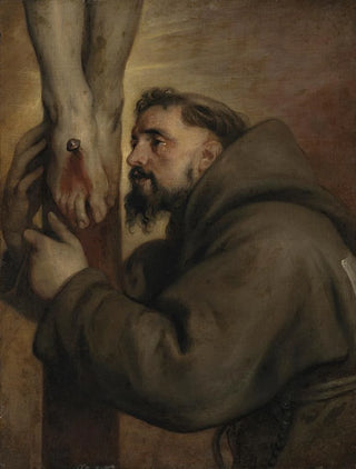 Anthony van Dyck - Saint Francis of Assisi at the foot of the Cross.webp