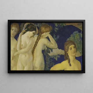 Arthur Bowen Davies - Clasp of Gold.webp