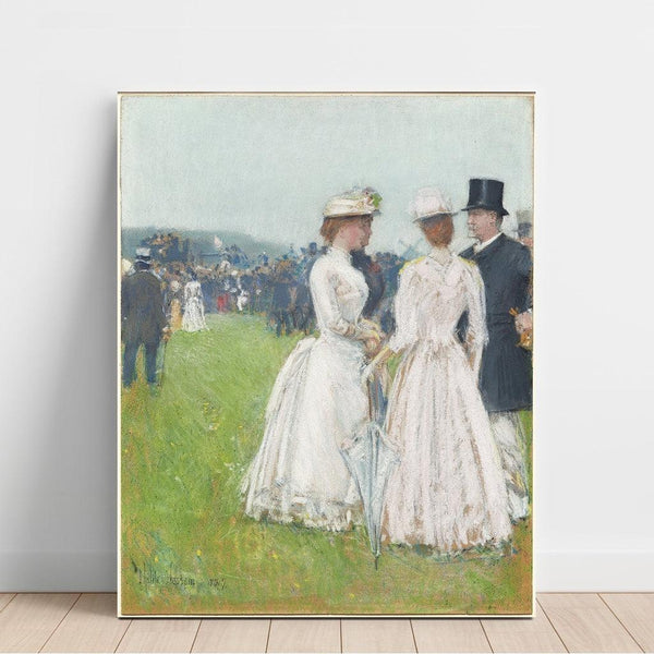 Riproduzione del dipinto al Gran Premio di Parigi - Childe Hassam