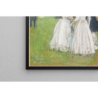 Au Grand Prix de Paris - Childe Hassam | Reproduction Tableau Décoration murale affiche copie