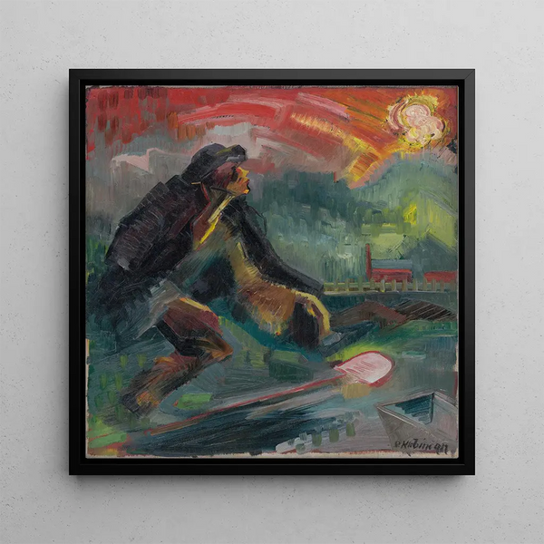 Aube - Arnold Peter Weisz-Kubnan — quadro incorniciato alla parete