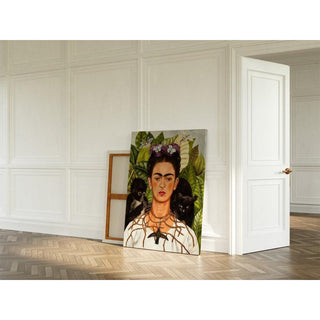 Autoportrait avec un collier d'épines - Frida Kahlo | Reproduction Tableau Décoration murale affiche copie