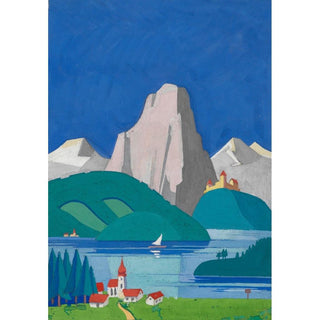 Autriche - Karl Wiener | Reproduction Tableau Décoration murale affiche copie