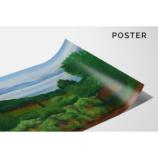 Baie de Saint-Tropez - Moïse Kisling | Reproduction Tableau Décoration murale affiche copie