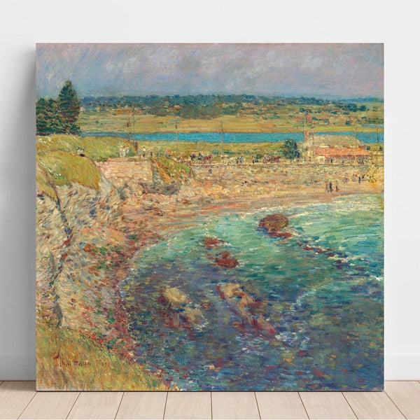 Riproduzione del dipinto Bailey’s Beach, Newport, Rhode Island - Childe Hassam