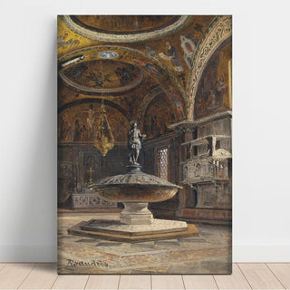 Baptistère de San Marco - Antonietta Brandeis | Reproduction Tableau Décoration murale affiche copie