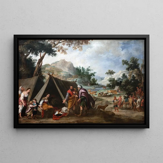 Bartolom Estebn Murillo - Laban Searching for his Stolen Household Gods.webp