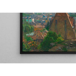 Blick auf Mödling - Carl Moll | Reproduction Tableau Décoration murale affiche copie