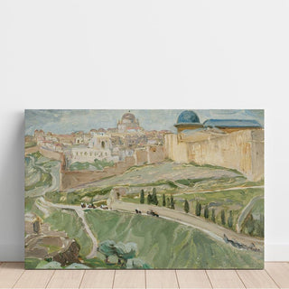 By Jerusalem - Anna Boberg | Reproduction Tableau Décoration murale affiche copie