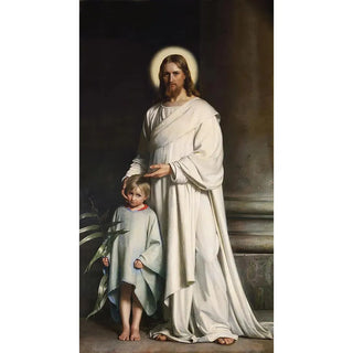 Carl Bloch - Christ blessing the little child.webp