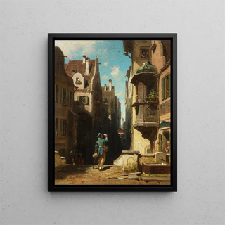 Carl Spitzweg - Der Postbote.webp