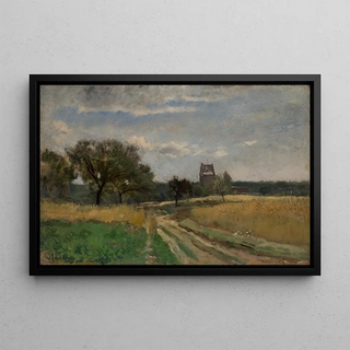 Charles Franois Daubigny - Landscape along a Country Road.webp