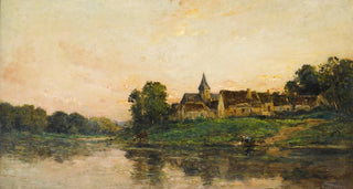 Charles Franois Daubigny - Lavandire et vachre Portejoie.webp