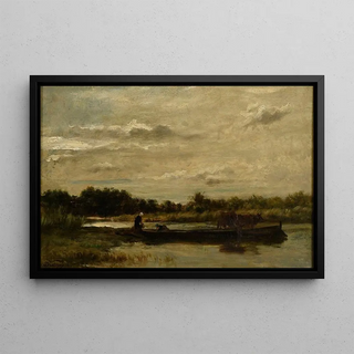 Charles Franois Daubigny - Le bac.webp