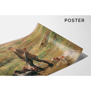 Chasseurs dans les dunes - Max Liebermann | Reproduction Tableau Décoration murale affiche copie