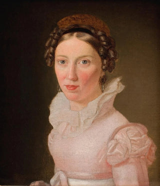 Christoffer Wilhelm Eckersberg - Suzanne Juel The Artists SisterinLaw and later to Become his Third Wife.webp