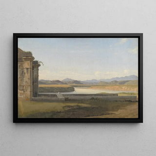 Christoffer Wilhelm Eckersberg - View from the Fontana Acetosa Rome.webp