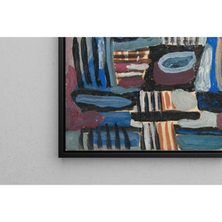 Composition abstraite II - Sasza Blonder | Reproduction Tableau Décoration murale affiche copie