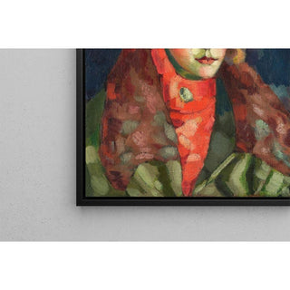 Daami Portree - Konrad Mägi | Reproduction Tableau Décoration murale affiche copie