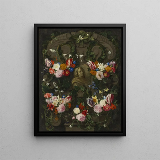 Daniel Seghers - Portrait of Nicolas Poussin.webp